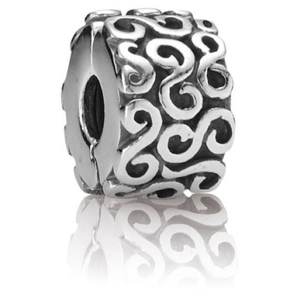 Pandora S Clip Sterling Silver Clip Charm